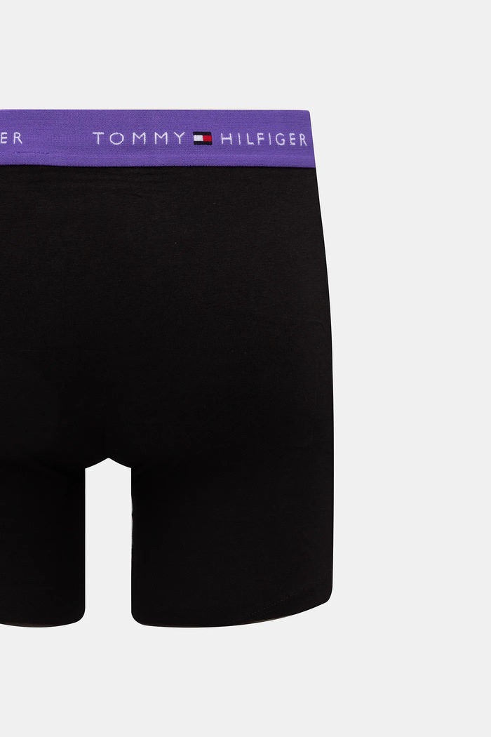 Boxerky Tommy Hilfiger 3-pak UM0UM02765 čierna
