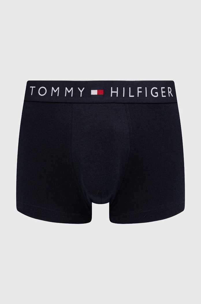 Tommy Hilfiger Bokserki dopasowane męskie bawełniane z elastanem 3-pack UM0UM03180 multicolor AA00