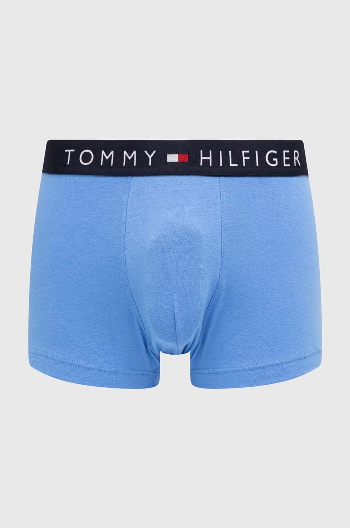 Odzież Tommy Hilfiger Bokserki dopasowane męskie bawełniane z elastanem 3-pack UM0UM03180 multicolor