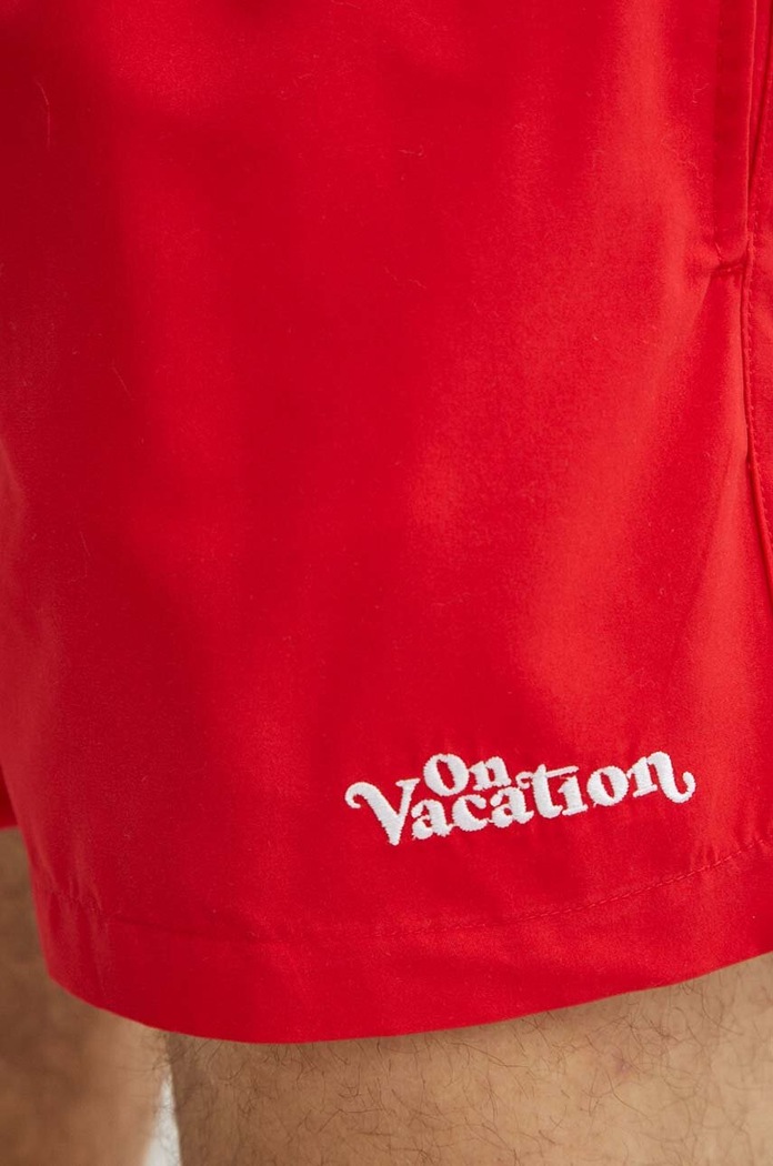 Plavkové šortky On Vacation červená OVC.SW19