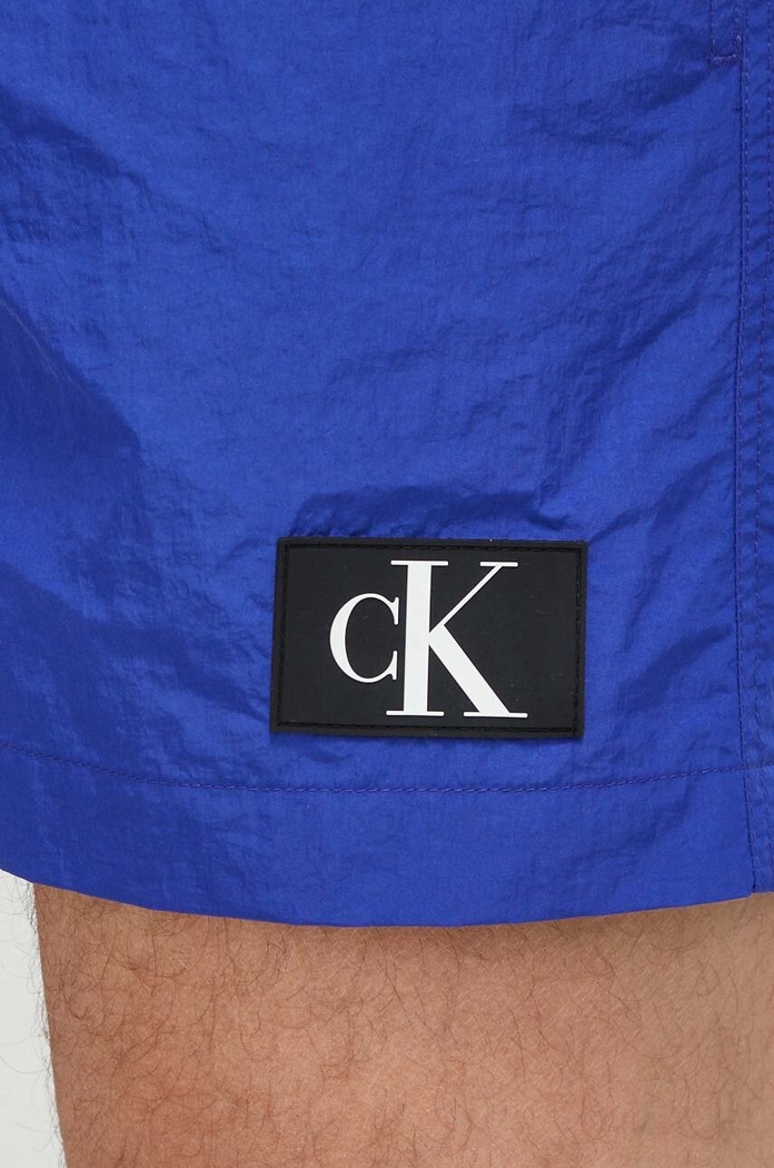 Oblečení Plavkové šortky Calvin Klein KM0KM00981 námořnická modř