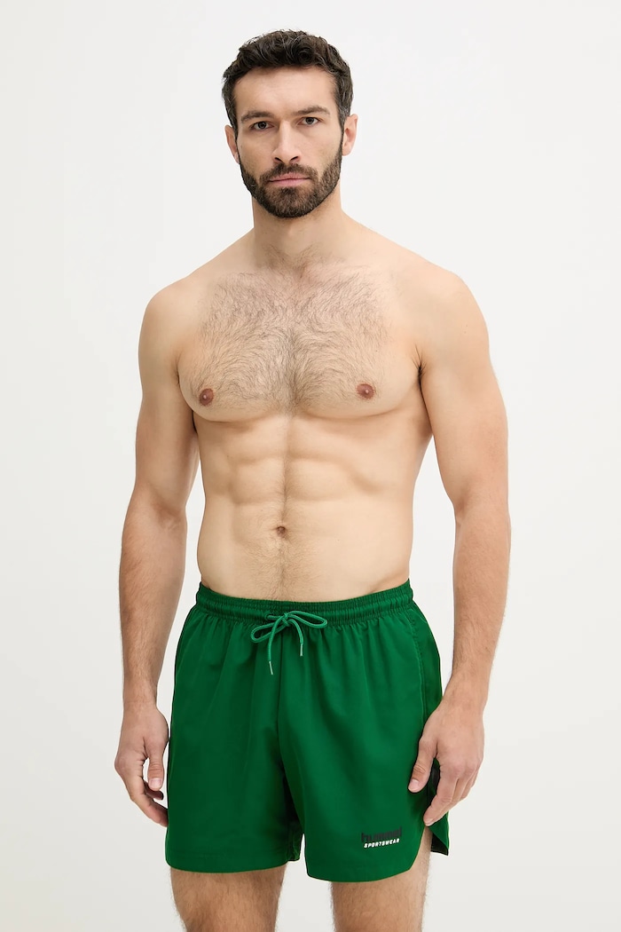 Плувни шорти Hummel hmlNED SWIM SHORTS зелен 227641