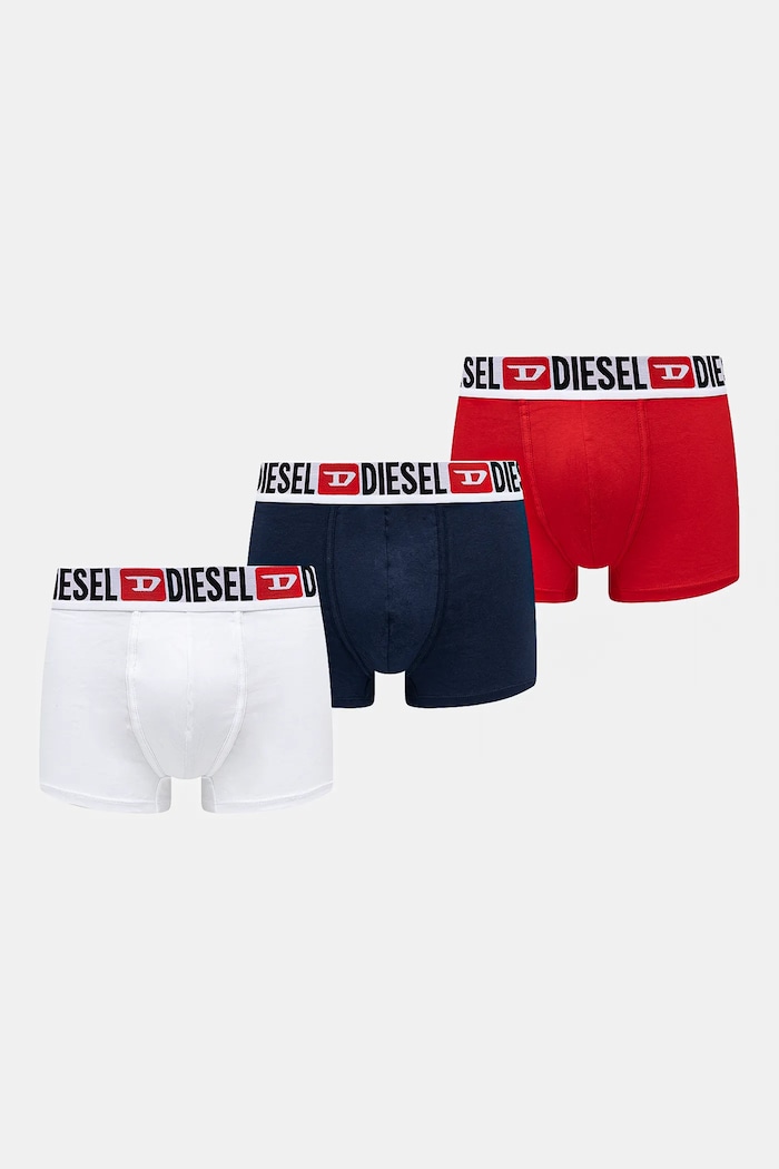 Bokserice Diesel UMBX-DAMIEN-THREE PACK BOXERS 3-pack pamuk šarena 00ST3V.0DDAI