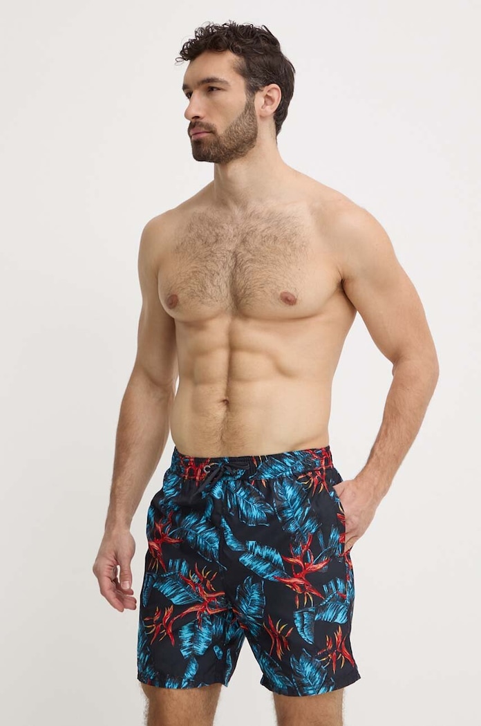 Superdry Плувни шорти Superdry M3010232A.2BU тъмносин SS24
