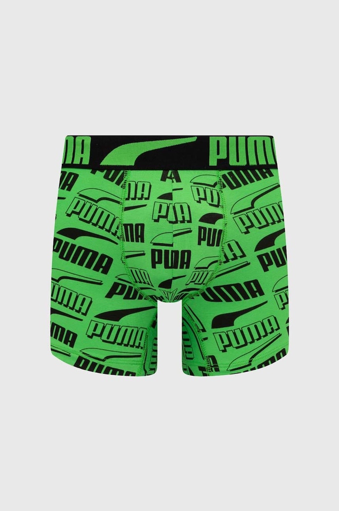 Puma bokserki 2-pack 938307 zielony SS24