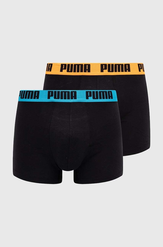 Боксерки Puma (2 броя) Everyday Basic трикотаж черен 938320