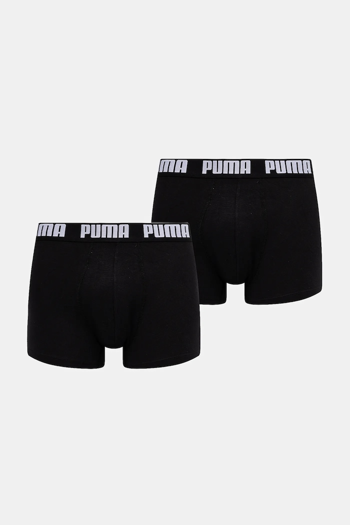 Боксерки Puma (2 броя) Everyday Basic трикотаж черен 938320