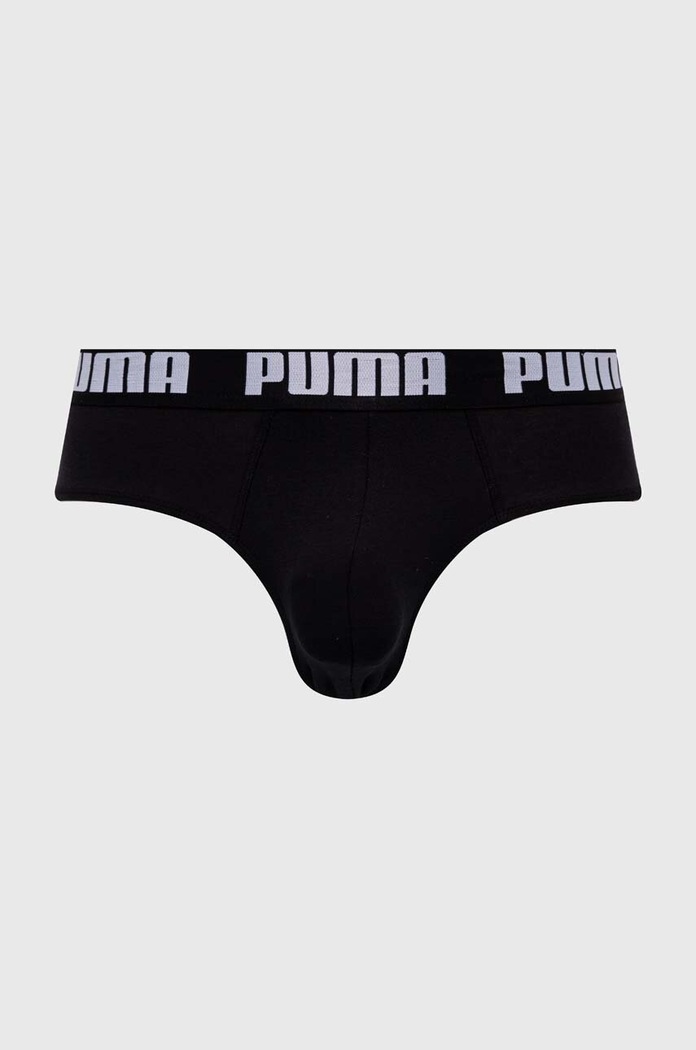 Puma мъжки слипове от памук с еластан Everyday Brief 2 броя 938322 бял SS26