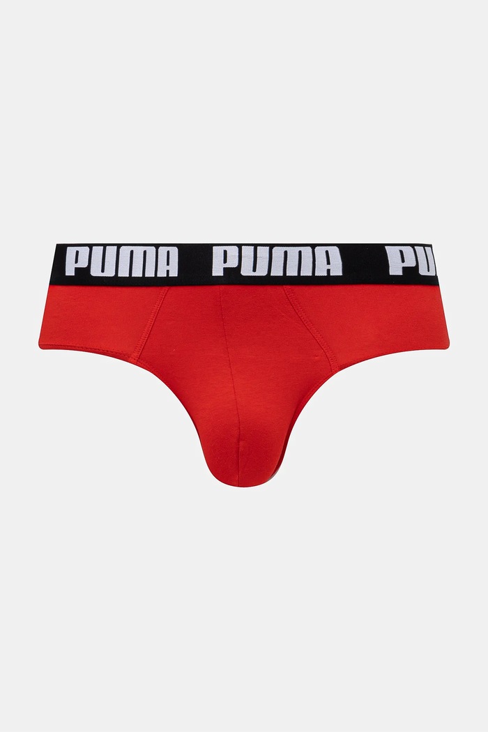 Puma σλιπ Ανδρικά βαμβάκι με ελαστάν Everyday Brief 2-pack 938322 κόκκινο SS26