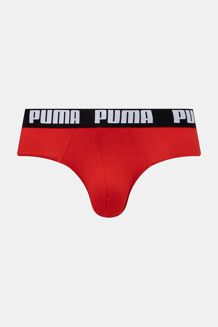 Puma σλιπ Ανδρικά βαμβάκι με ελαστάν Everyday Brief 2-pack 938322 κόκκινο SS26