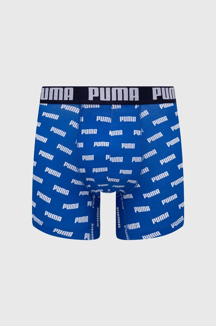 Boxerky Puma Everyday AOP 2-pack 938324 modrá SS25