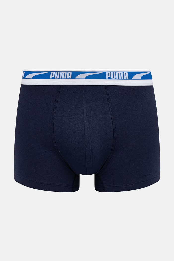 Puma μποξεράκι ανδρικό βαμβακερό με ελαστάν Everyday Logo 2-pack 938325 μπλε SS26