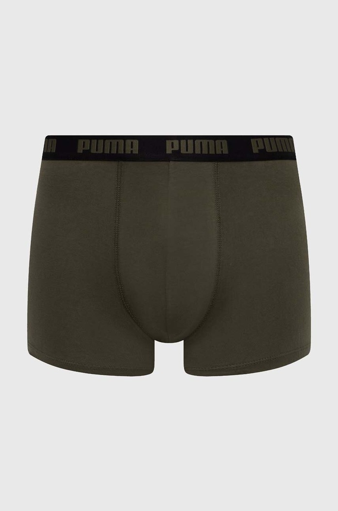 Boxerky Puma Everyday 3-pack 938327 zelená AW25
