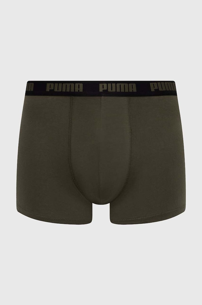 Boxerky Puma Everyday 3-pack 938327 zelená AW25