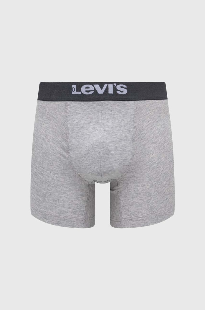 Odjeća Bokserice Levi's 2-pack 37149.0979 siva