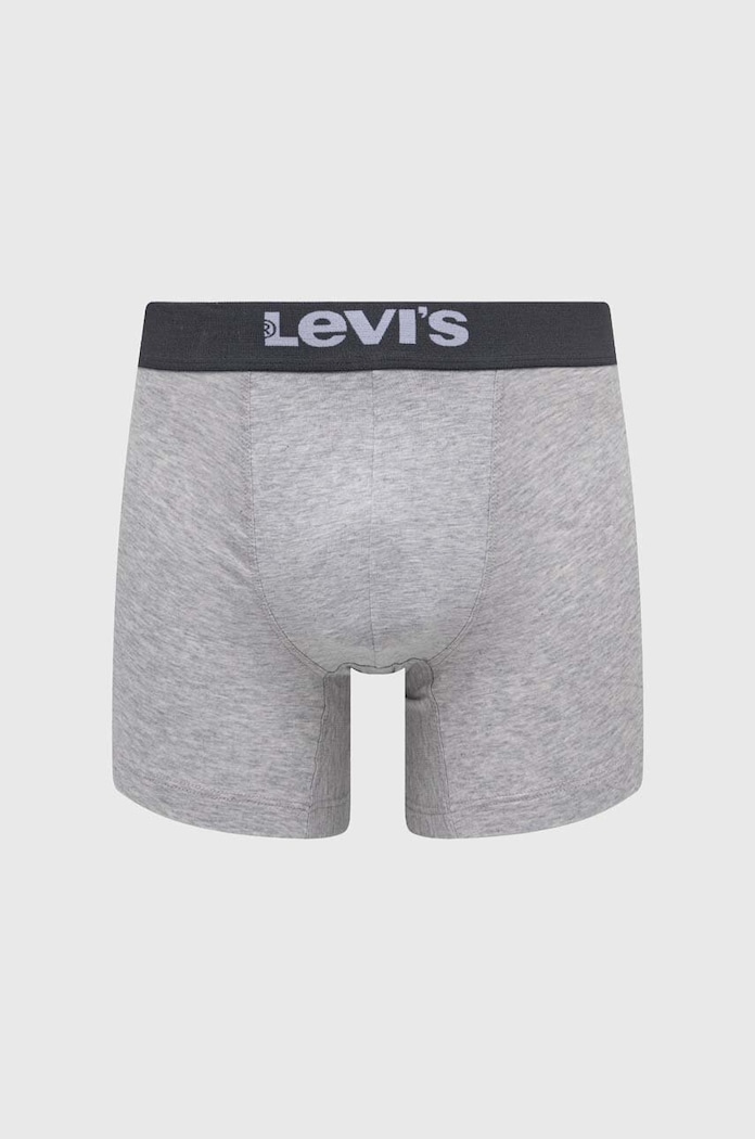 Odjeća Bokserice Levi's 2-pack 37149.0979 siva