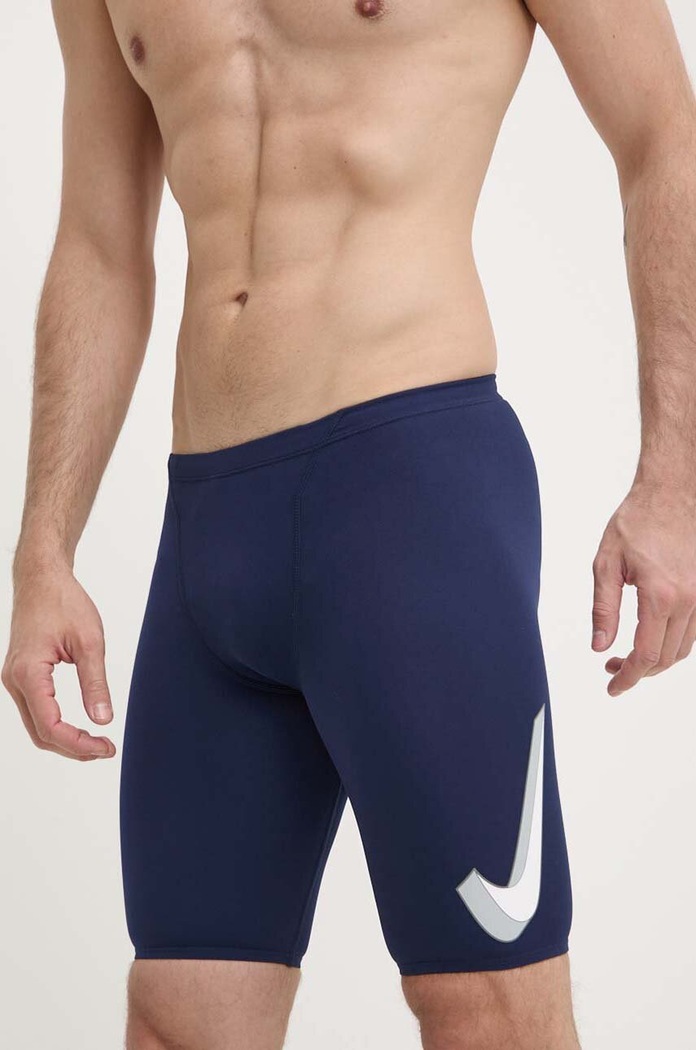 Nike kąpielówki Hydrastrong Multi Planet friendly granatowy NESSE009