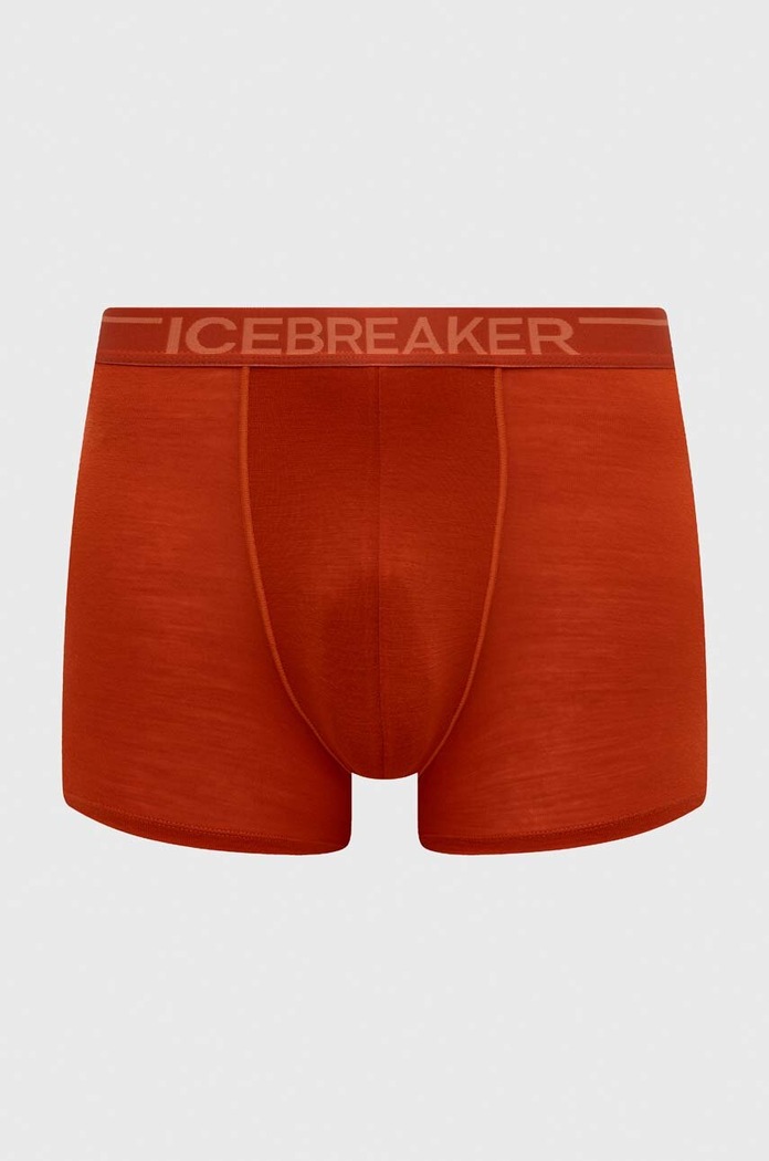 Funkční prádlo Icebreaker Anatomica Boxers Planet friendly oranžová IB103029A841