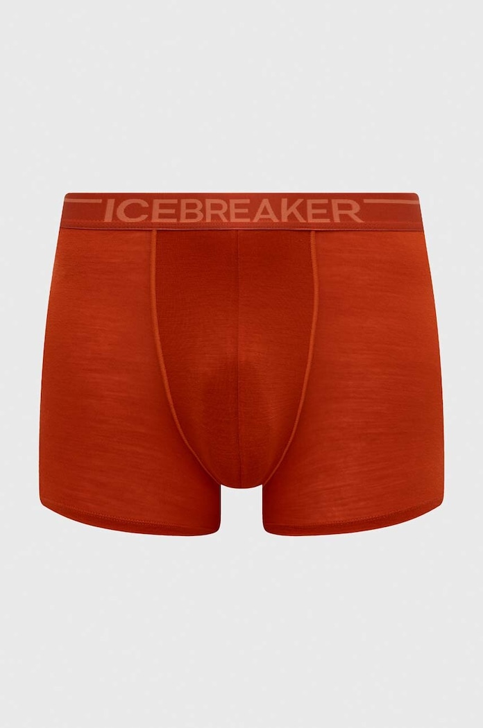 Funkční prádlo Icebreaker Anatomica Boxers Planet friendly oranžová IB103029A841