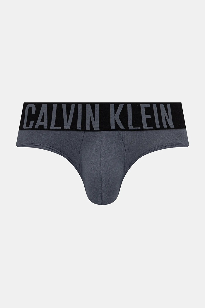 Calvin Klein Underwear slip gaće za muškarce 3-pack plava 000NB3607A