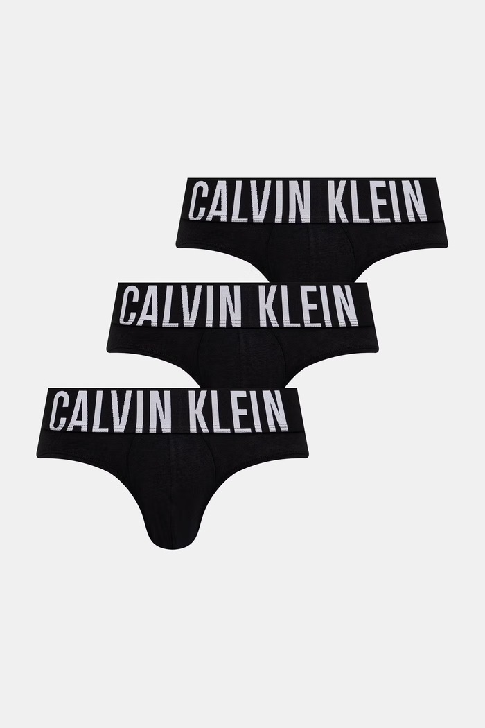 Calvin Klein Underwear slipy pánské 3-pack černá 000NB3607A
