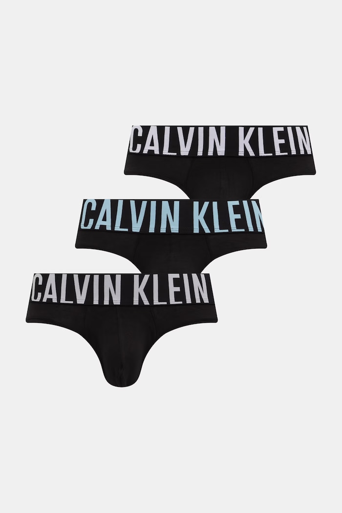 Calvin Klein Underwear slipy pánské 3-pack černá 000NB3607A