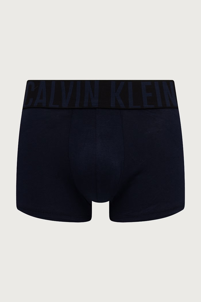 Calvin Klein Underwear боксерки мъжки от памук с еластан 3 броя 000NB3608A оранжев AA00