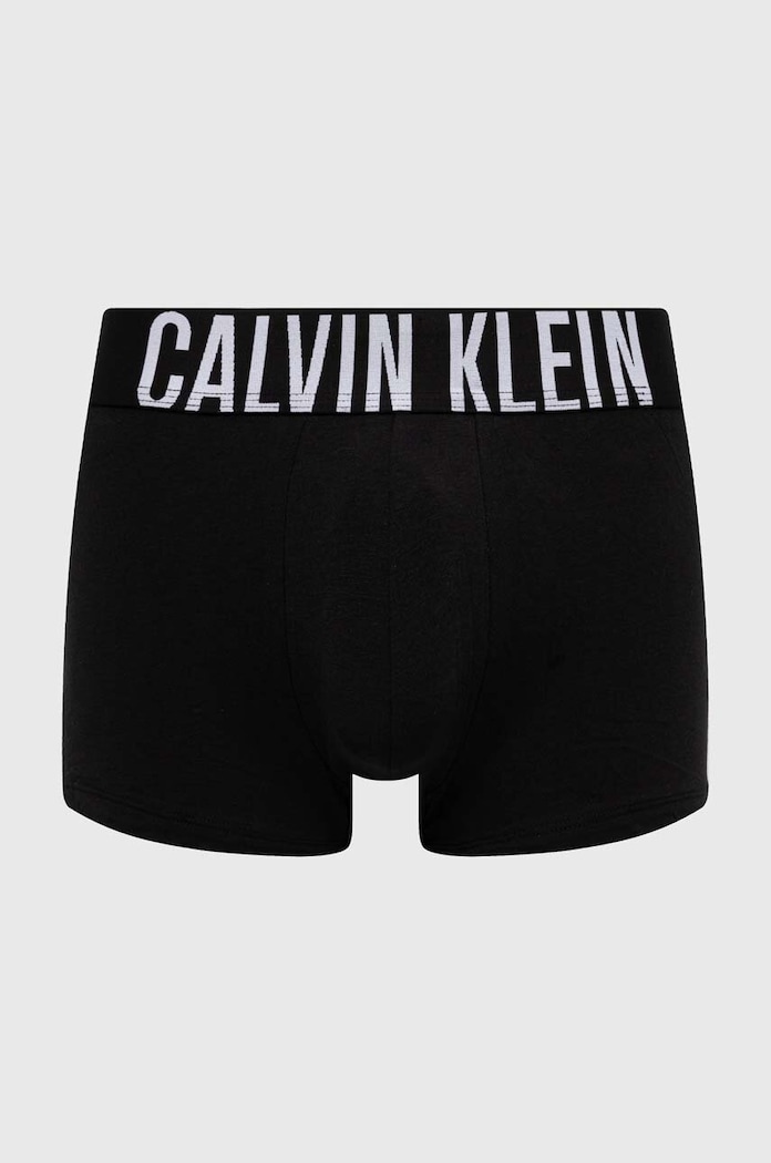Calvin Klein Underwear bokserki męskie bawełniane z elastanem 3-pack niebieski 000NB3608A