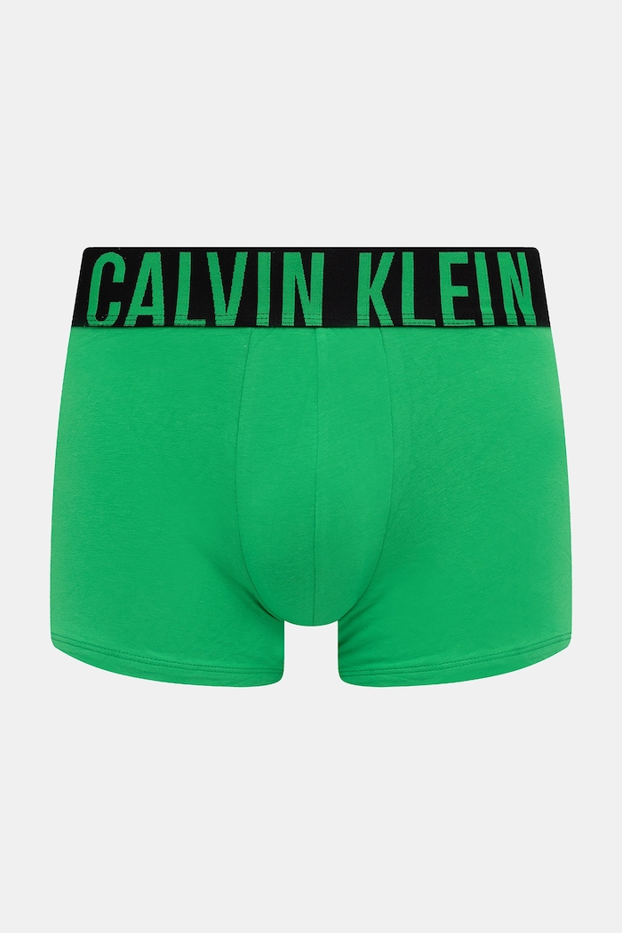 Odzież Calvin Klein Underwear bokserki męskie bawełniane z elastanem 3-pack 000NB3608A zielony