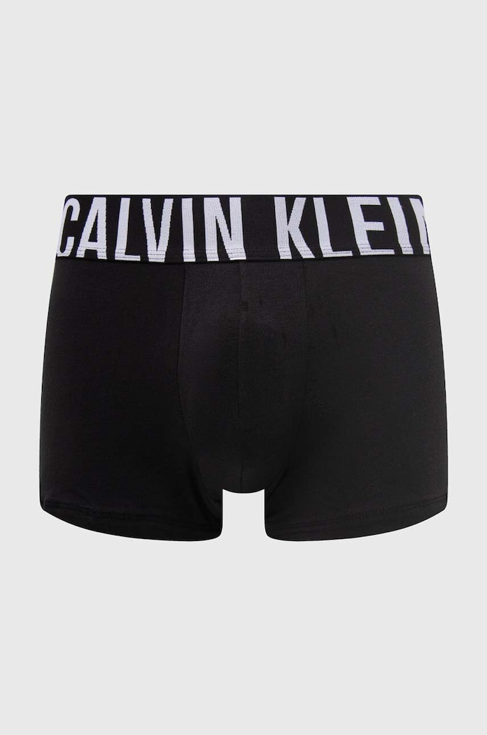 Calvin Klein Underwear boxerky pánske bavlnené s elastanom 3-pak 000NB3608A čierna AA00