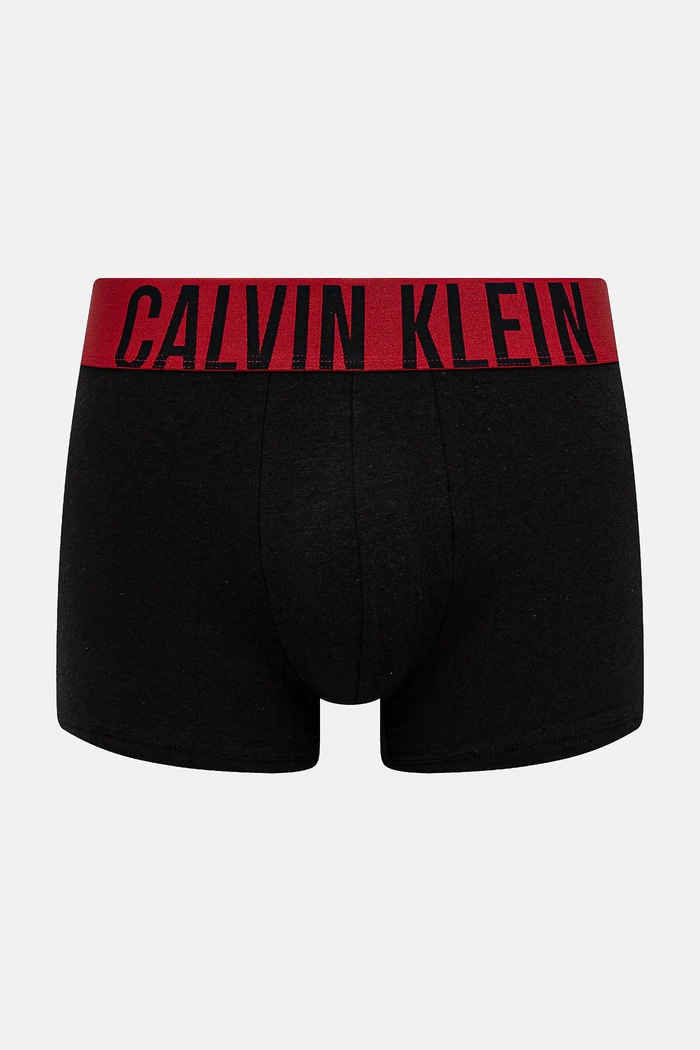 Calvin Klein Underwear boxerky pánske bavlnené s elastanom 3-pak 000NB3608A čierna AA00