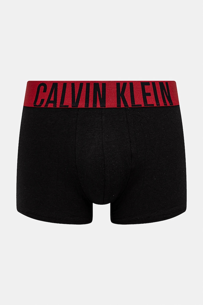 Calvin Klein Underwear boxerky pánske bavlnené s elastanom 3-pak 000NB3608A čierna AA00