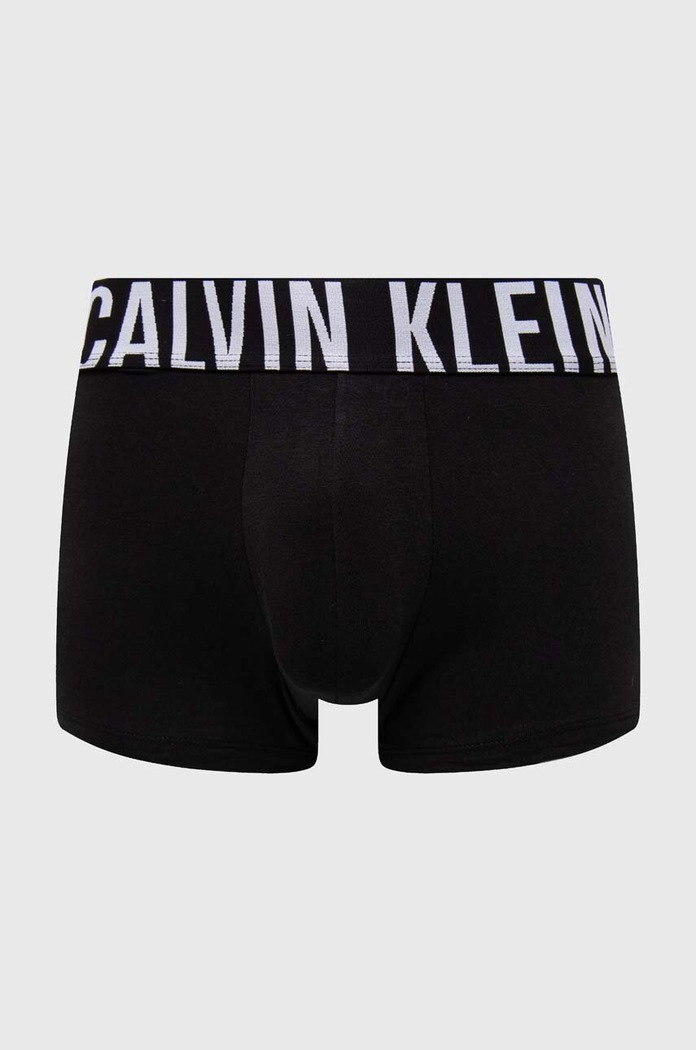 Calvin Klein Underwear Boxerky pánské bavlněné s elastanem 3-pack 000NB3608A černá AA00