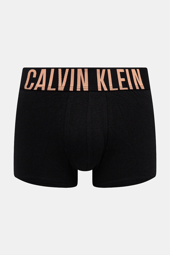 Calvin Klein Underwear Boksarice moške bombažne z elastanom paket 3 kosov 000NB3608A črna AA00