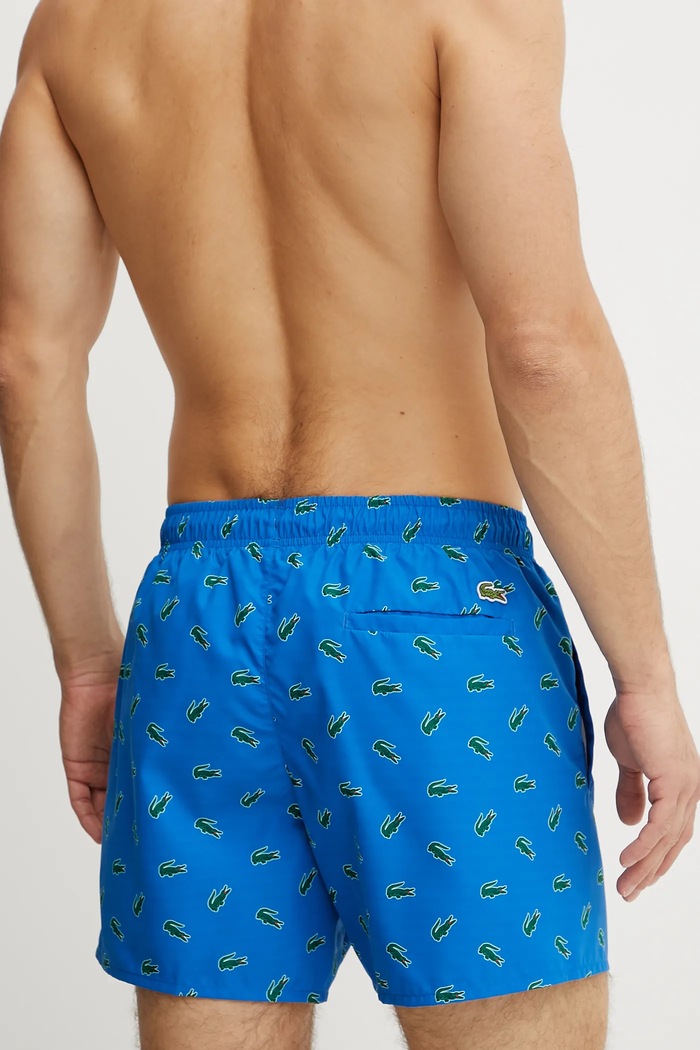 Îmbrăcăminte Lacoste pantaloni scurți de baie bărbătești MH7188 albastru