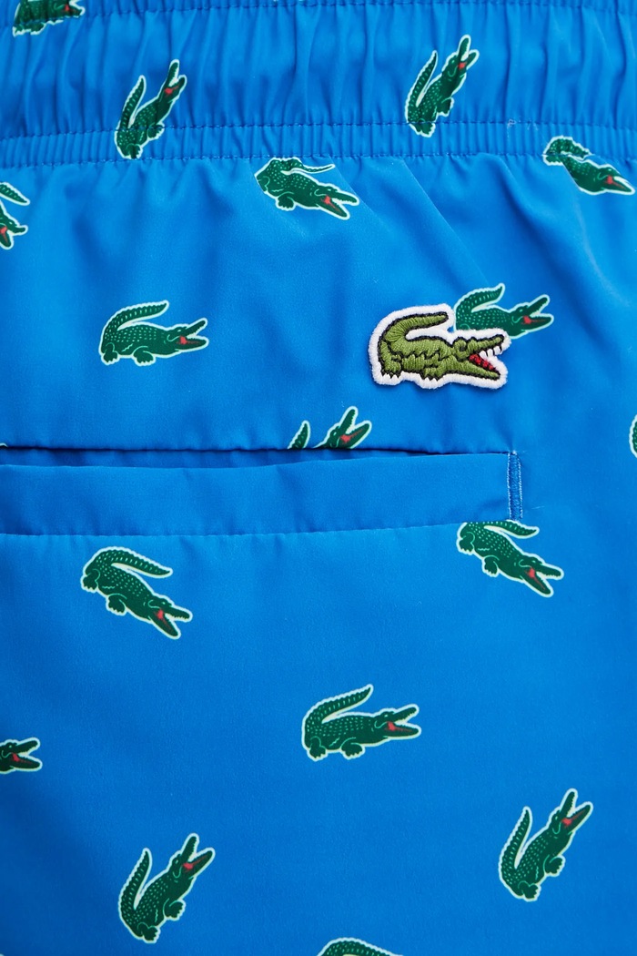 Lacoste pantaloni scurți de baie bărbătești albastru MH7188