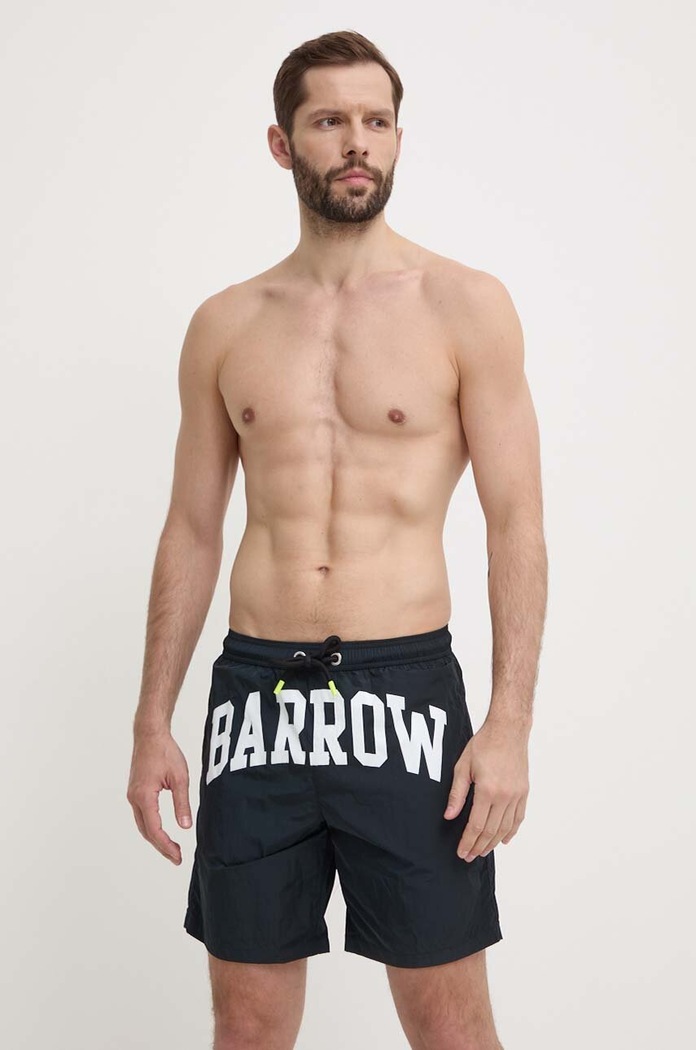 Barrow szorty kąpielowe czarny S4BWMASS157