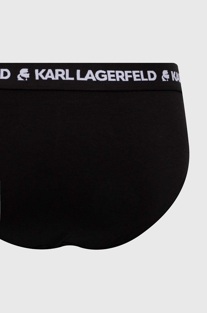 Odzież Karl Lagerfeld slipy 3-pack 240M2111 czarny