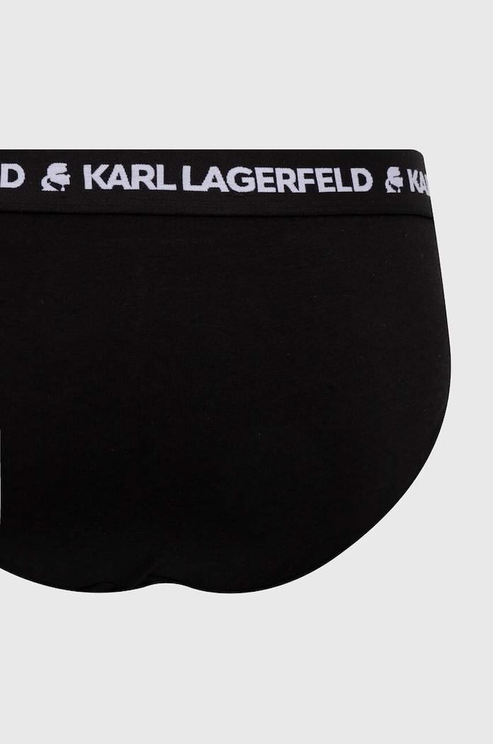 Odzież Karl Lagerfeld slipy 3-pack 240M2111 czarny