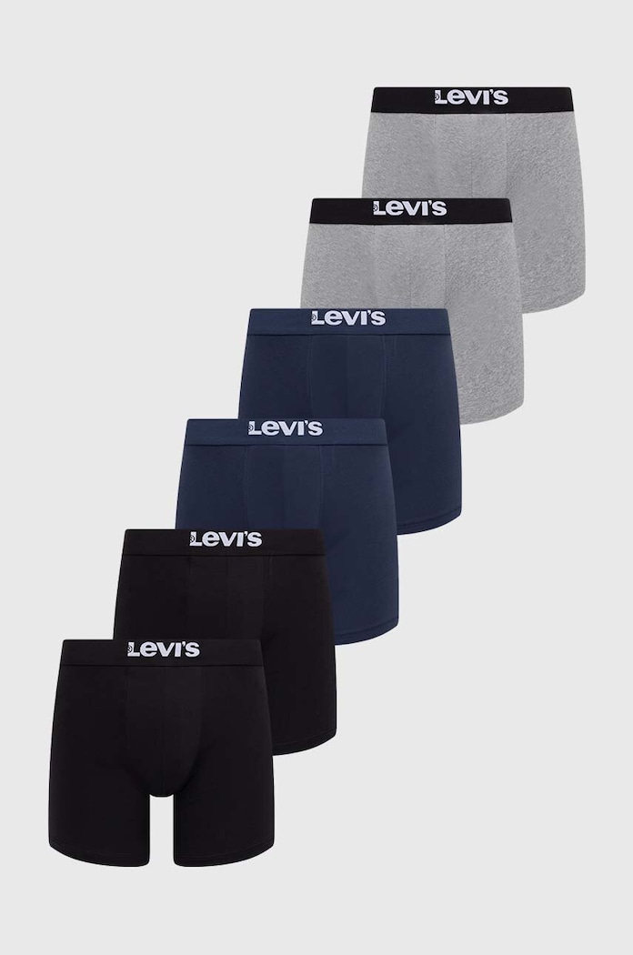 Μποξεράκια Levi's εφαρμοστό σορτς μπόξερ μαύρο 37149.0822