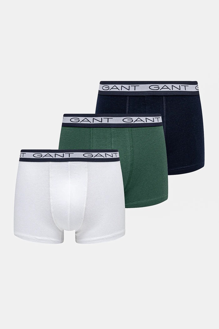 Gant bokserki 3-pack wzorzyste granatowy 900003053