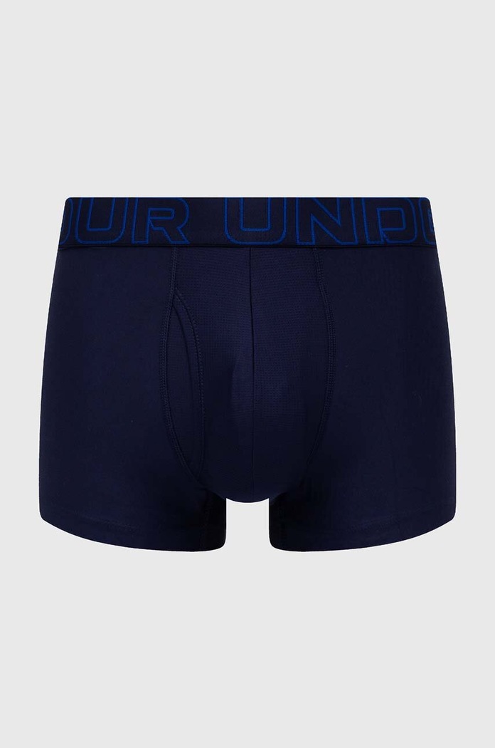 Oblačila Under Armour boksarice moške paket 3 kosov 25UUSHJ033 mornarsko modra