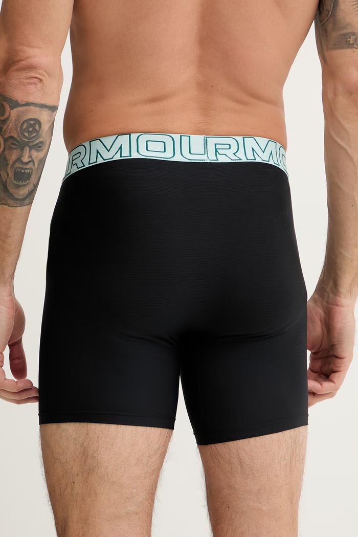 Under Armour 63 Perf Tech Mesh 6in Πολυσυσκευασία 3-pack 25UUSHJ063 τιρκουάζ