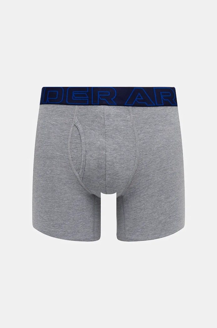 Oblačila Under Armour Boksarice moške 93 Perf Cotton 6in paket 3 kosov 25UUSHJ093 mornarsko modra