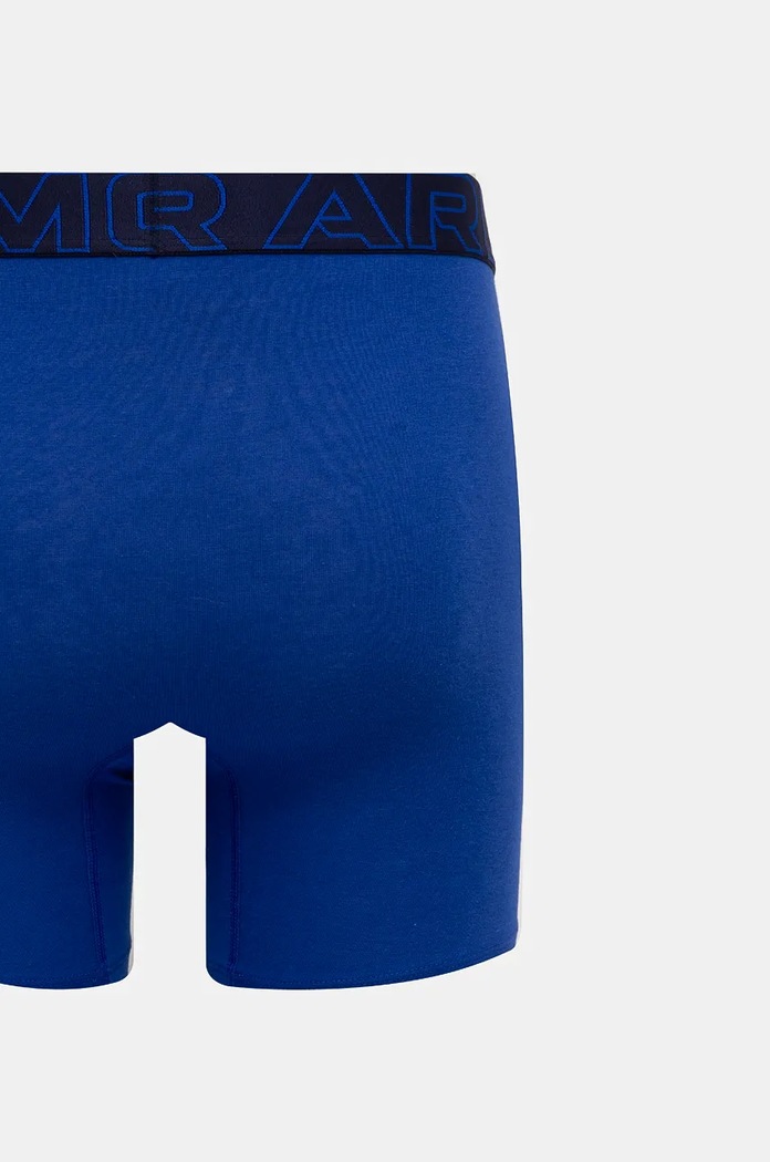 Under Armour Boksarice moške 93 Perf Cotton 6in paket 3 kosov 25UUSHJ093 mornarsko modra