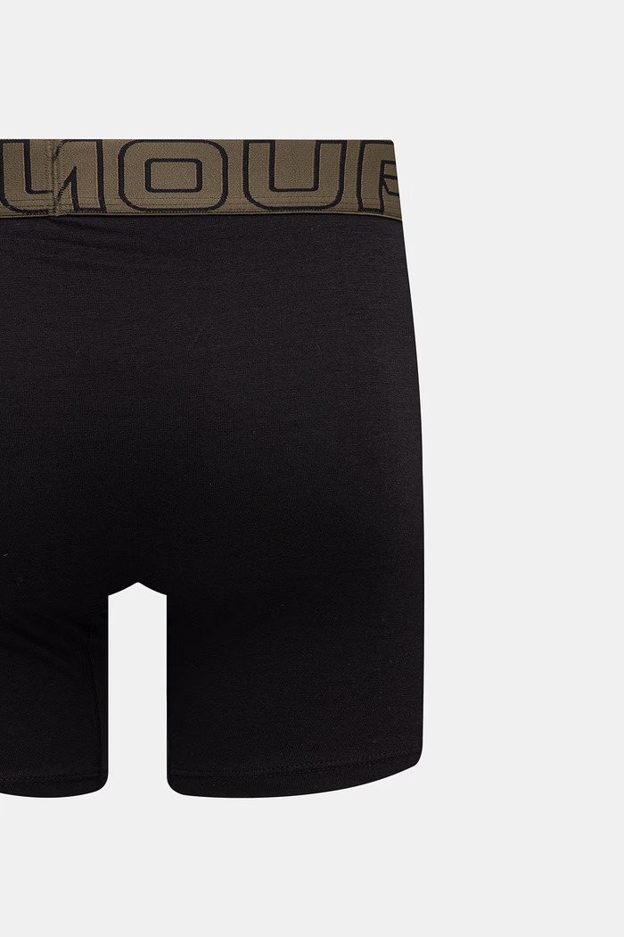 Under Armour boxerky pánské 93 Perf Cotton 6in 3-pack 25UUSHJ093 zelená