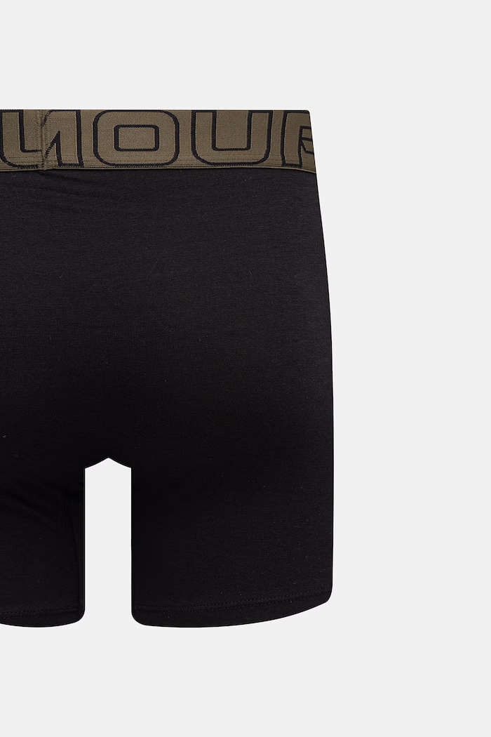 Under Armour boxerky pánské 93 Perf Cotton 6in 3-pack 25UUSHJ093 zelená