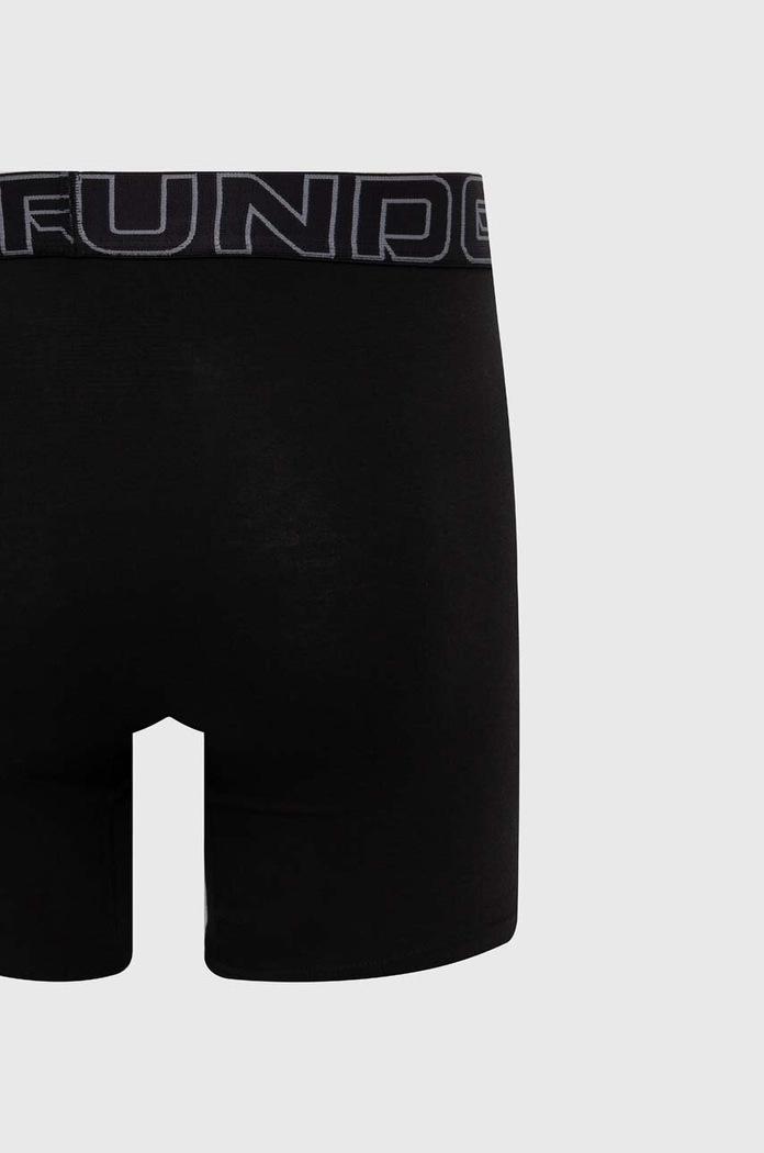 Oblačila Under Armour Boksarice moške 93 Perf Cotton 6in paket 3 kosov 25UUSHJ093 črna