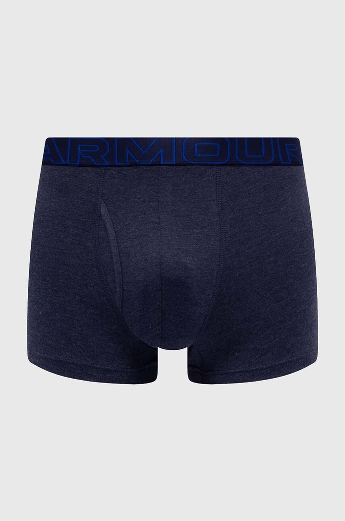 Under Armour Boksarice moške 83 Perf Cotton 3in paket 3 kosov mornarsko modra 25UUSHJ083