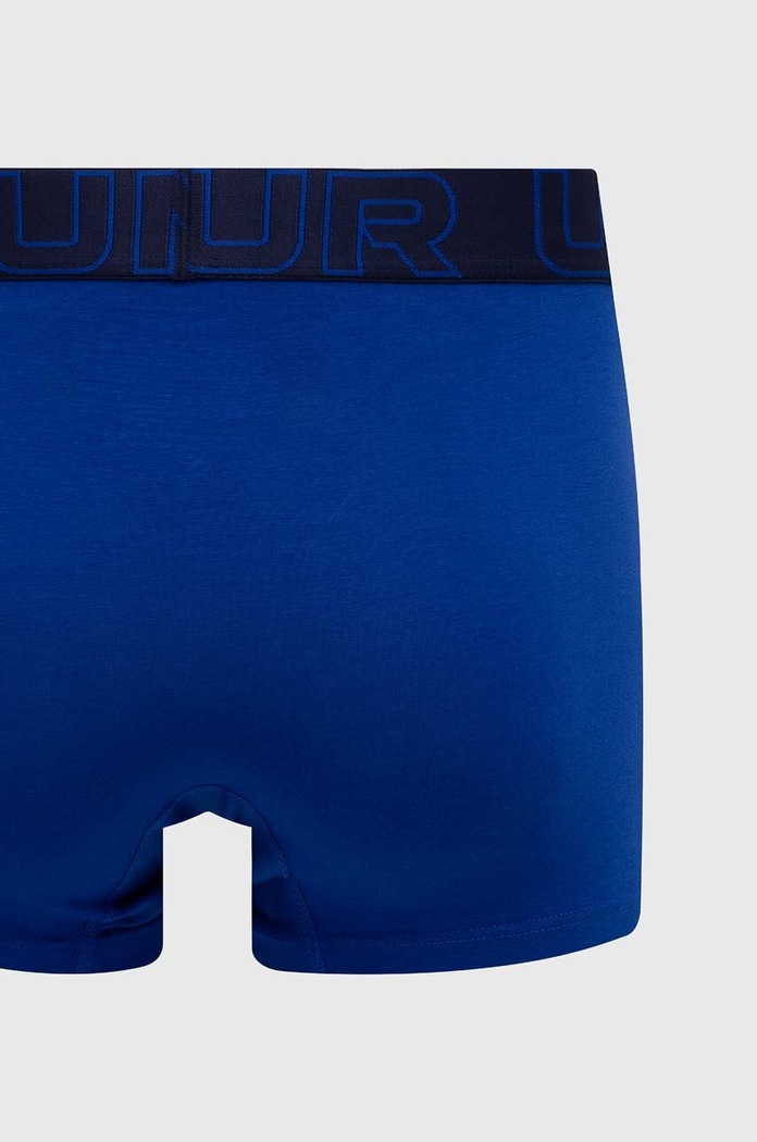 Under Armour Boksarice moške 83 Perf Cotton 3in paket 3 kosov 25UUSHJ083 mornarsko modra